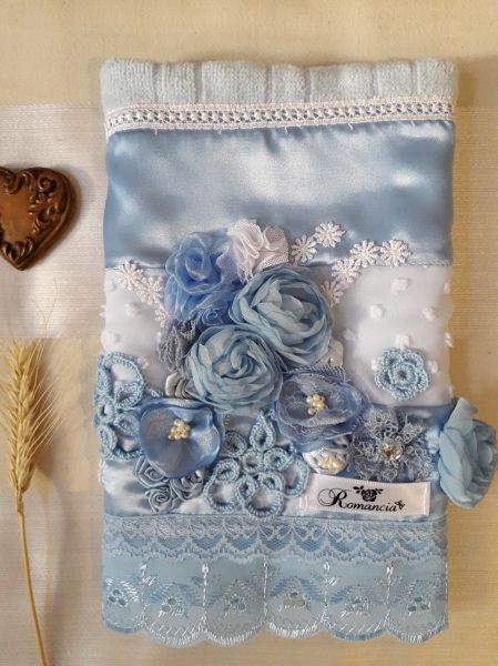 Toalha de Lavabo Shabby - Azul
